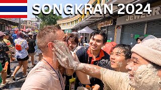 Crazy SONGKRAN In Bangkok Thailand 🇹🇭 [upl. by Steinway79]