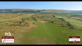 Saunton East Course Hole 9 [upl. by Noivart]