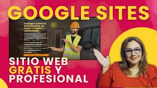 ✅ Aprende a crear una página web GRATIS y PROFESIONAL 👌 con GOOGLE SITES [upl. by Esiuole532]