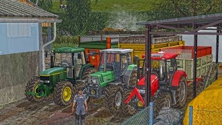 MONTAGE  ENSILAGE DHERBEGRASS SILAGE  Farming Simulator 17  FR 1080pᴴᴰ [upl. by Sivlek]