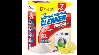 Washing Machine Cleaner amp Descaler Powder For Tub  Drum Deep Cleaning Descaling Top and Front Load [upl. by Zaraf]