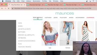 Shop with me  Maurices  Plus Size [upl. by Nibot]