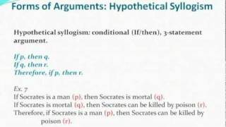 03 Ethics Pt 2 Modus Ponens Modus Tollens Hypothetical Syllogism [upl. by Ydnil]