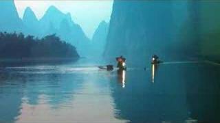 Li River Fishing Cormorants [upl. by Bortman916]