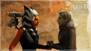 Ahsoka and Merrin Confess Their Feelings STAR WARS JEDI SURVIVOR MODS 4K Ultra HD [upl. by Benni371]