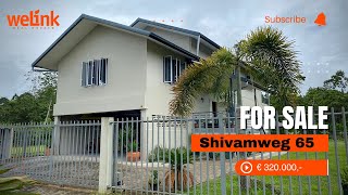 FOR SALE  Shivamweg 65 Domburg Wanica  WeLink Real Estate Suriname [upl. by Nallaf]