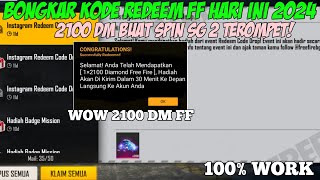 KODE REDEEM FREE FIRE TERBARU 12 APRIL 2024 HARI INI [upl. by Nuri]