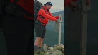 Signing Visitor Book while Solo Hiking in Langsua National Park Norway [upl. by Otilopih]