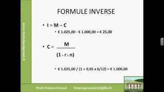 MATEMATICA FINANZIARIA LEZIONE 2 [upl. by Thomasin]