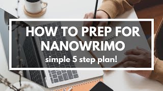 How I Prep My NaNoWriMo Novels Step by Step [upl. by Fiedling]