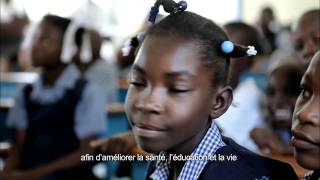 Sport brings relief to kids in Haiti [upl. by Brittani264]