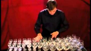 Glass Harp Toccata And Fugue In D Minor Bach Funny Videos at Videobash [upl. by Ntisuj]