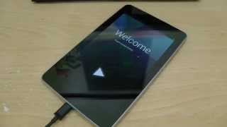 How to restore stock firmware on Nexus 7 [upl. by Trebleht373]