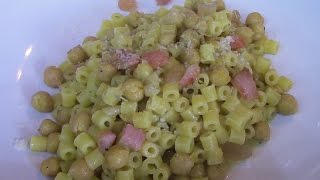 PASTA E CECI CON GUANCIALE E PECORINO  FoodVlogger [upl. by O'Conner989]