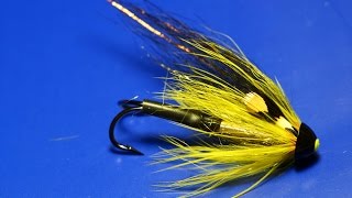 Tubeworx black and yellow tube fly  salmon [upl. by Rabka]