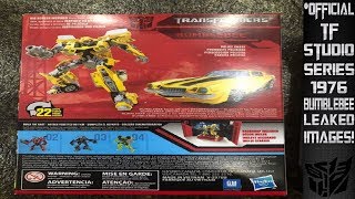 Transformers Studio Line Series 1976 Bumblebee Leaked Images [upl. by Tortosa]