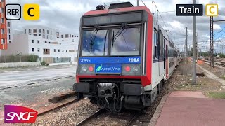 RER C  Départ d’un Z20900 NORA en Gare de Massy–Palaiseau [upl. by Ciri]