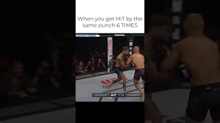 When Spamming the same punch actually works  UFC  TJ Dillashaw vs Cody Garbrandt [upl. by Noemad]