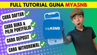 Cara Daftar Beli Deposit Withdrawal MyASNB  Beli ASB ASM ASN  MyASNB Tutorial  DausDK [upl. by Bremer319]