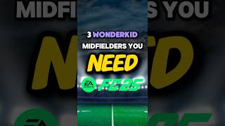 The BEST Midfielder Wonderkids in FC 25 😳 shorts [upl. by Winter]