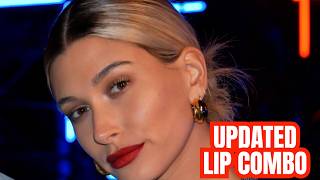 Hailey Bieber’s Updated Fall Lip Combo Is So Cinnamon BunCoded [upl. by Caryn673]