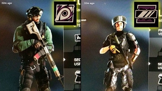 Rainbow Six Siege Mira amp Jackal Character Models amp Class Icons [upl. by Ardnola]