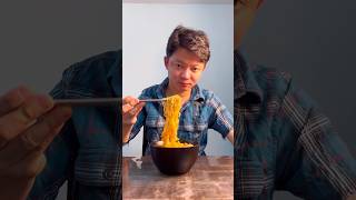 Nongshim Shin Ramyun Noodles shorts asmr cooking mukbang asmreating ramen noodles [upl. by Ailemap]