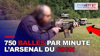 750 BALLES par MINUTES  Le GIGN dévoile son arsenal [upl. by Falzetta]