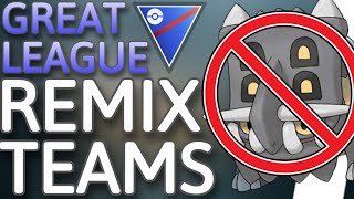 Best GREAT LEAGUE REMIX Teams  PVPoke Rankings  Pokemon GO Battle League [upl. by Coreen32]