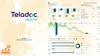 TDOC Teladoc Health Q2 2024 Earnings Conference Call [upl. by Othello]