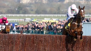 Sensational  VAUTOUR sparkles in the JLT Novices Chase [upl. by Leontine706]