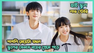 হাই স্কুল লাভ স্টোরি 🥰 Movie Explain In Bangla  Chinese Drama Bangla Explanation [upl. by Ab788]