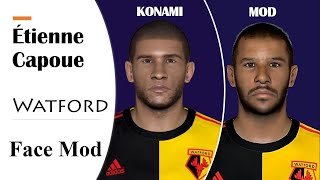 Face PES 2017  Étienne Capoue  Watford [upl. by Nnodnarb650]