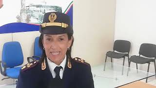 Il Commissario della Polizia di Stato Angela Amato saluta la Polizia per raggiunti limiti di età [upl. by Yentruok]