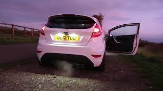 Ford Fiesta Zetec S 16 Mountune Exhaust Sound [upl. by Bonnibelle990]