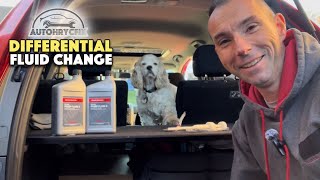 2011 Honda Crv Rear Differential Fluid Change [upl. by Aihsyak]