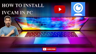 How to install iVCam in pc 💻  iVCam setup Tutorial [upl. by Tamah]