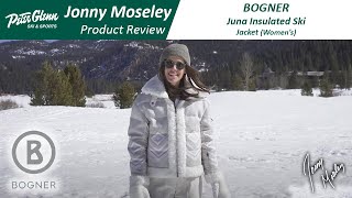 Bogner Juna Insulated Ski Jacket Womens [upl. by Ralfston]