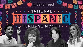 Hispanic Heritage Month For Kids  History Celebrations Famous Figures [upl. by Marti674]