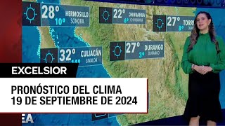 Clima para hoy 19 de noviembre de 2024 [upl. by Blus]