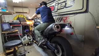 yamaha mt01 dyno [upl. by Ransome835]