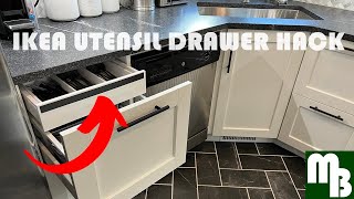 Ikea Utensil Drawer Hack  EXCLUSIVE How to modify Maximera  You never knew this was possible [upl. by Nelaf]