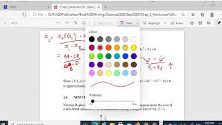 Nonlinear equations using secant method with spreadsheet menu in Casio fx570Ex Classwiz calculator [upl. by Ramat919]