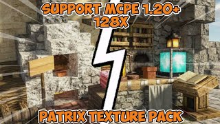 PATRIX TEXTURE PACK MCPE 120 128x128 ULTRA HD [upl. by Ysnap810]