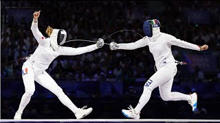 Mention des résultats escrime Jour 4 JO2024 30072024🤺 [upl. by Acenes]