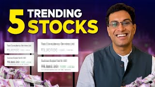 These 5 stocks are in strong momentum Good time to add [upl. by Zak]