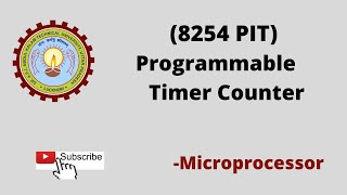 52 8254 PIT  Programmable Timer Counter [upl. by Enyrehtak95]