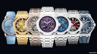 New Audemars Piguet 2024 Releases  purple dial white ceramic perpetual calendar John Mayer RO QP [upl. by Akiras]