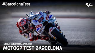 🏁 MOTOGP TEST BARCELONA BarcelonaTest [upl. by Ijneb995]