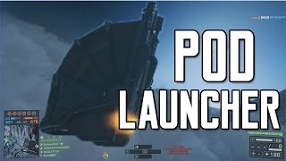 POD LAUNCHER  Hangar 21  Battlefield 4 Final Stand [upl. by Elfstan]